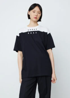 Raf Simons Big Fit Bicolour Americano T-Shirt Ghost Print