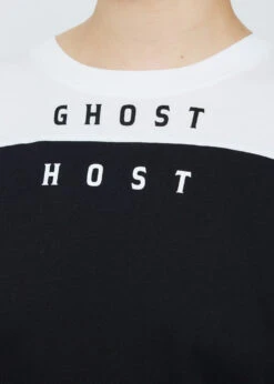 Raf Simons Big Fit Bicolour Americano T-Shirt Ghost Print -Style Haven Shop 221019 Womens Sadie7147
