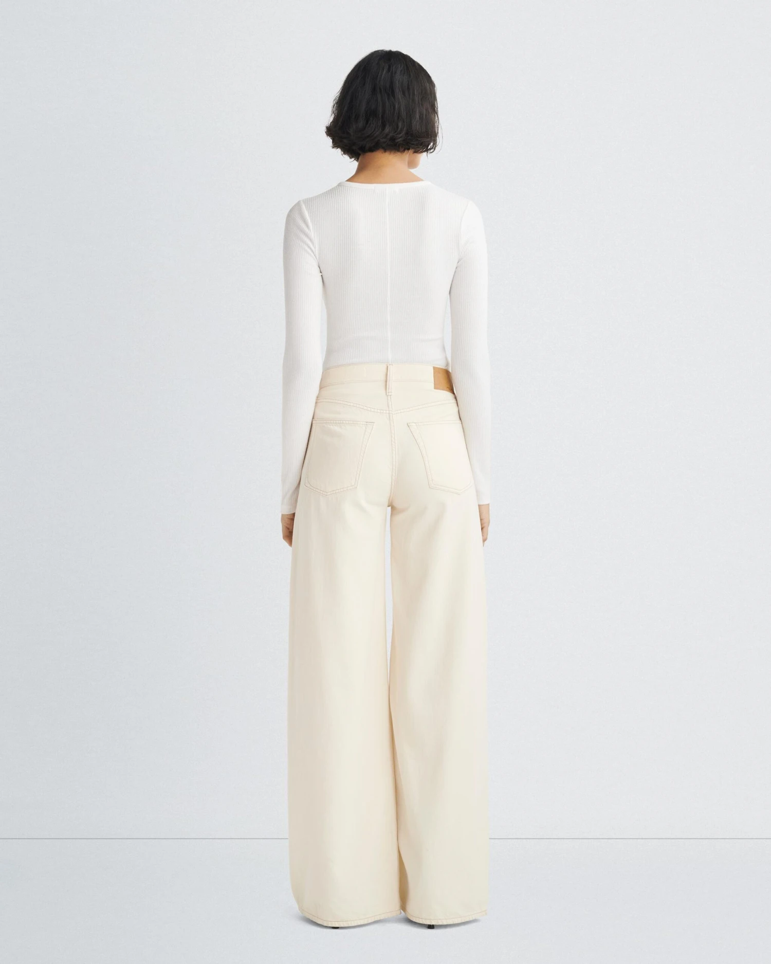 Rag & Bone Featherweight Sofie Wide Leg Jeans 4 Rag & Bone Featherweight Sofie Wide Leg Jeans - Image 4