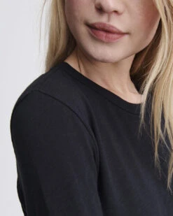 Rag & Bone Slub Long Sleeve T-Shirt -Style Haven Shop W275C51CH 001 E