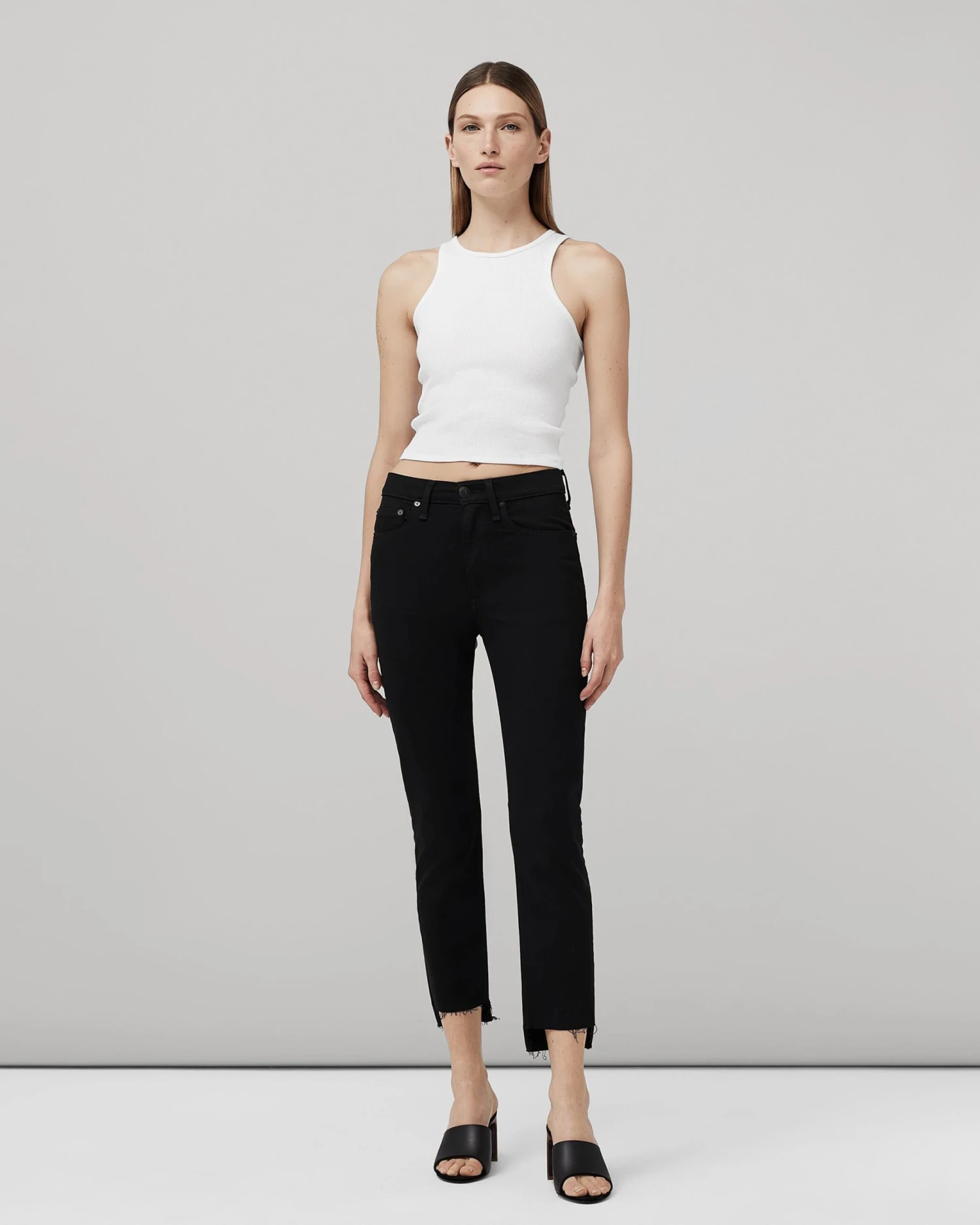 Rag & Bone Wren High-Rise Straight Jeans 2 Rag & Bone Wren High-Rise Straight Jeans - Image 2