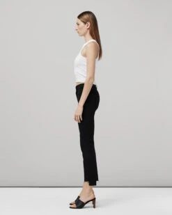 Rag & Bone Wren High-Rise Straight Jeans 8 Rag & Bone Wren High-Rise Straight Jeans -Style Haven Shop Wren High Rise Straight Black 001 3