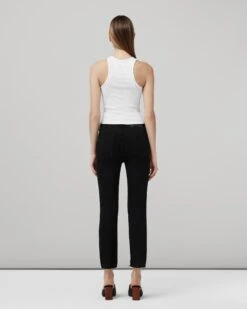 Rag & Bone Wren High-Rise Straight Jeans 9 Rag & Bone Wren High-Rise Straight Jeans -Style Haven Shop Wren High Rise Straight Black 001 4