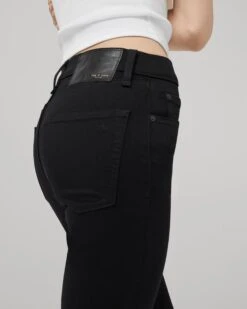 Rag & Bone Wren High-Rise Straight Jeans 11 Rag & Bone Wren High-Rise Straight Jeans -Style Haven Shop Wren High Rise Straight Black 001 6