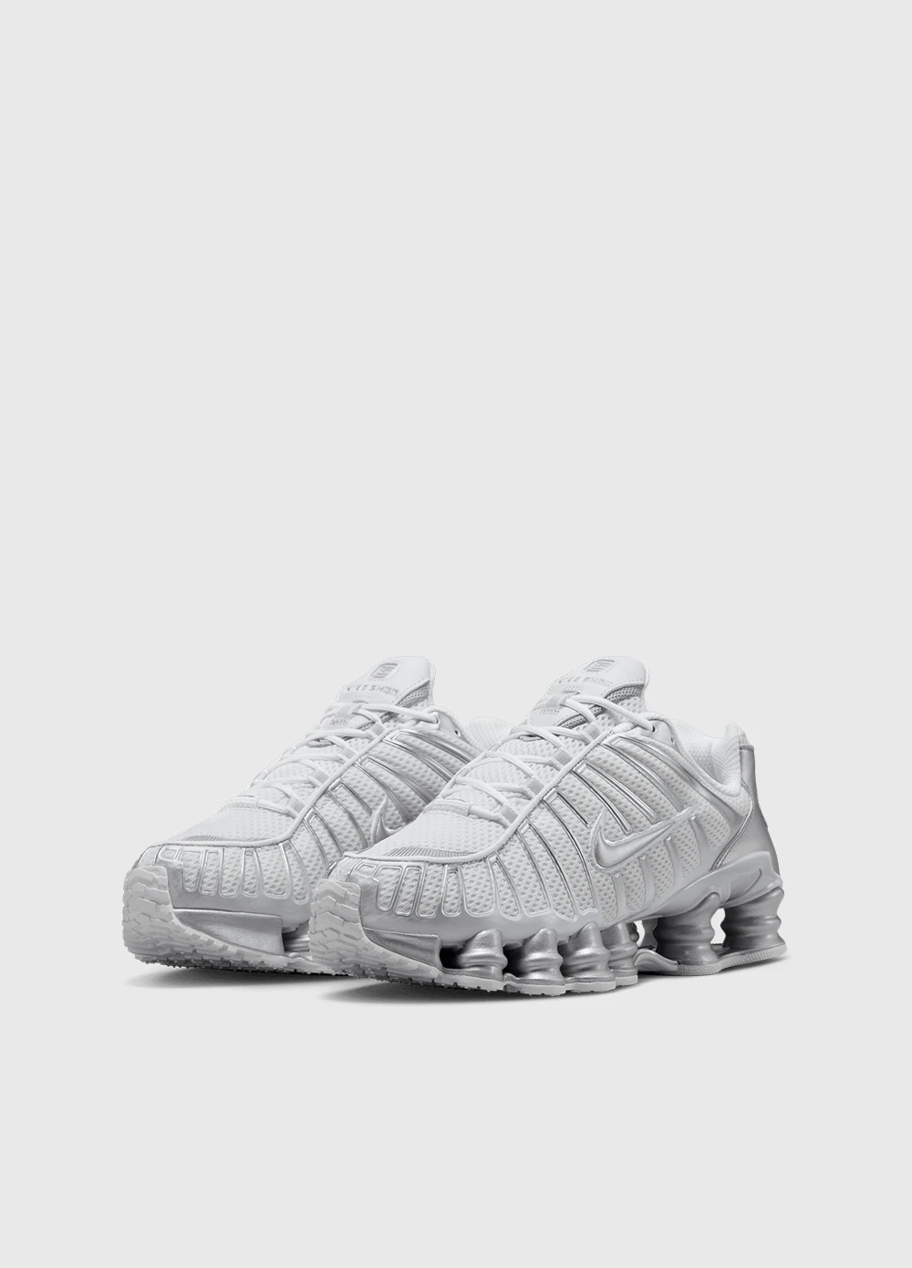 Nike Women's Shox TL 'Metallic Silver' Sneakers 2 Nike Women's Shox TL 'Metallic Silver' Sneakers - Image 2