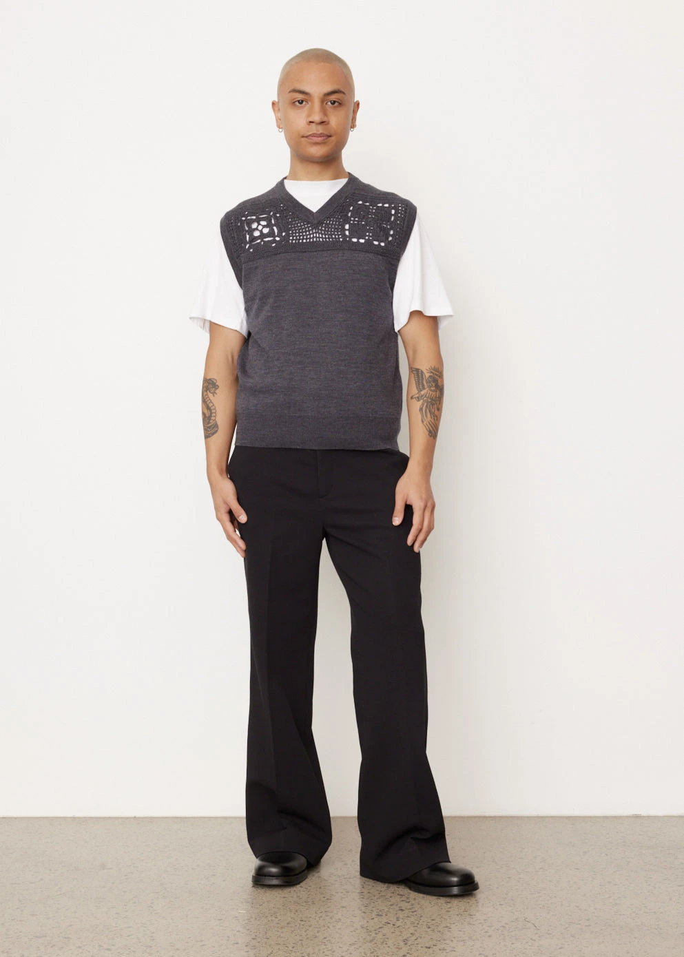 Crochet Knit Vest 5 Crochet Knit Vest - Image 5