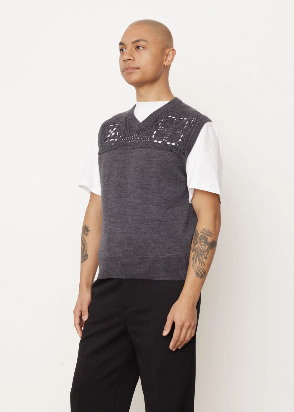 Crochet Knit Vest 3 Crochet Knit Vest - Image 3