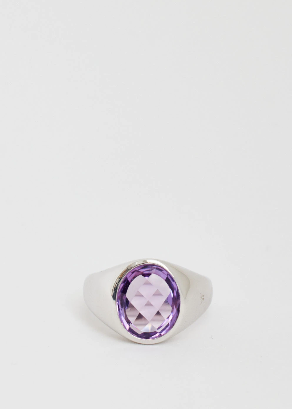 Tom Wood Amethyst Lizzie Ring 3 Tom Wood Amethyst Lizzie Ring - Image 3