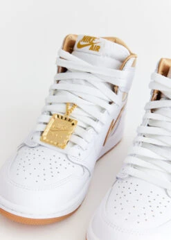 Nike Women's Air Jordan 1 High OG 'White And Gold' Sneakers -Style Haven Shop product incu 012 1d8ab1a9 e493 4938 83fe e15e471d4b5f