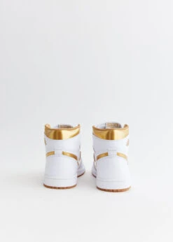 Nike Women's Air Jordan 1 High OG 'White And Gold' Sneakers -Style Haven Shop product incu 015 c6e89ac6 4cd6 456b acd2 3a372cf64af4