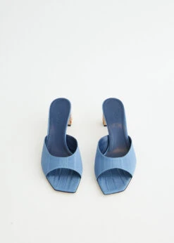Ade Grosgrain Moire Denim Mules -Style Haven Shop product incu 025 4e70df21 6428 459a 85c0 981f03b6be6a