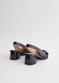 Ganni Feminine Buckle Slingback Pumps -Style Haven Shop product incu 051 2b7d71e1 9f07 455f b5ca 493b66daad82