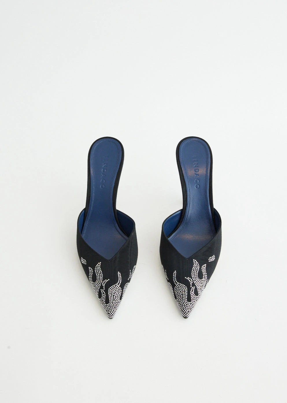 Carmen Grosgrain Moire Mules 3 Carmen Grosgrain Moire Mules - Image 3