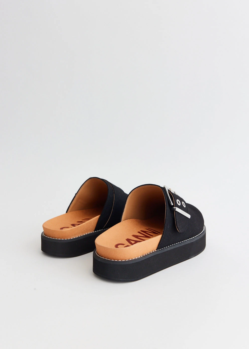 Ganni Feminine Buckle Mule Sandals 5 Ganni Feminine Buckle Mule Sandals - Image 5