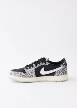 Nike Women's Air Jordan 1 Low OG 'Black Elephant' Sneakers 10 Nike Women's Air Jordan 1 Low OG 'Black Elephant' Sneakers -Style Haven Shop product incu 062 a9e41f15 d384 4e4f a450 245d6656ad71