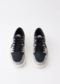 Nike Women's Air Jordan 1 Low OG 'Black Elephant' Sneakers 8 Nike Women's Air Jordan 1 Low OG 'Black Elephant' Sneakers -Style Haven Shop product incu 065 19e48580 9a62 4c17 83dc 9af3dcab2bcf