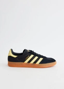 ADIDAS Gazelle Indoor 'Black Almost Yellow' Sneakers
