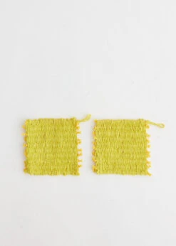 Handwoven Coasters Set Of 2