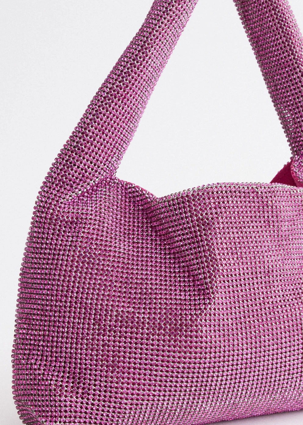 Mini Crystal Mesh Armpit Bag 2 Mini Crystal Mesh Armpit Bag - Image 2