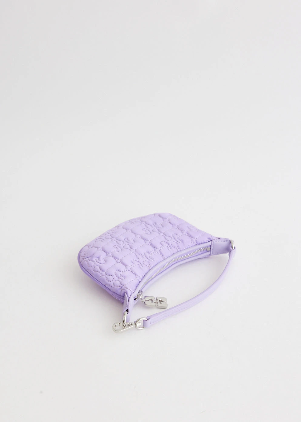 Ganni Butterfly Mini Flat Cosmetic Pouch 2 Ganni Butterfly Mini Flat Cosmetic Pouch - Image 2
