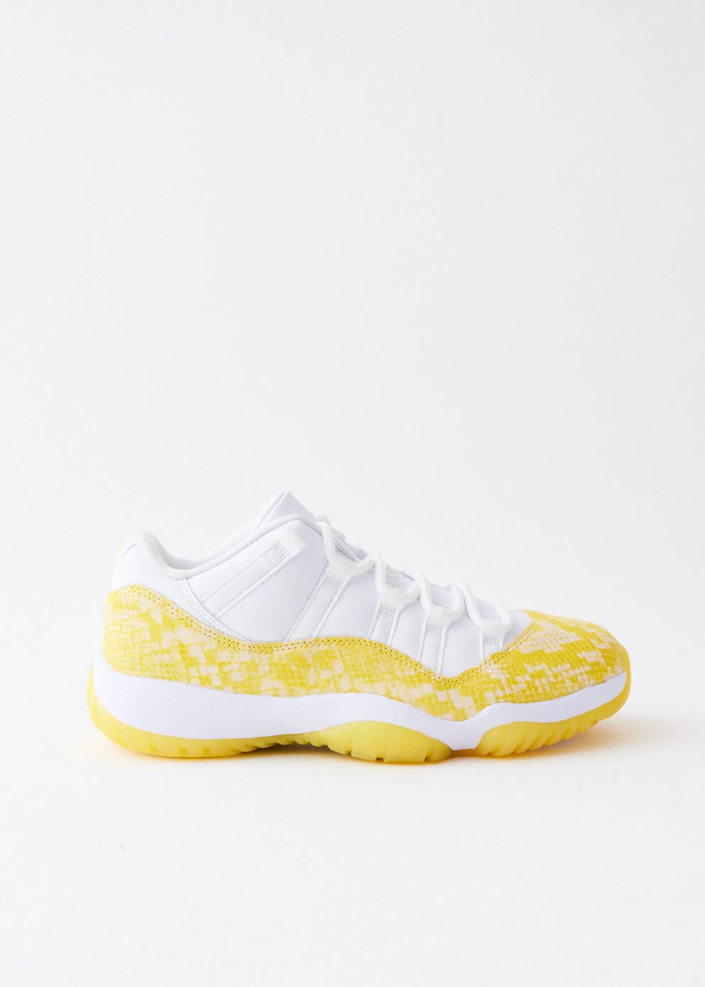 Nike Women's Air Jordan 11 Retro 'Yellow Snakeskin' Sneakers 1 Nike Women's Air Jordan 11 Retro 'Yellow Snakeskin' Sneakers