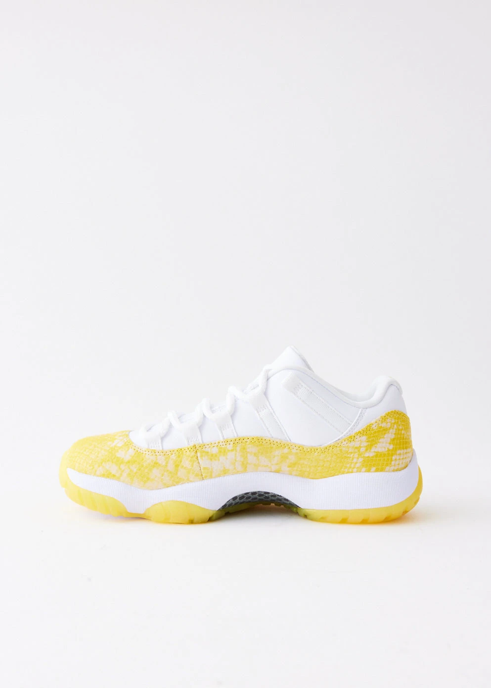 Nike Women's Air Jordan 11 Retro 'Yellow Snakeskin' Sneakers 6 Nike Women's Air Jordan 11 Retro 'Yellow Snakeskin' Sneakers - Image 6