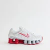 Nike Women's Shox TL 'Platinum Tint Gym Red' Sneakers