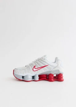 Nike Women's Shox TL 'Platinum Tint Gym Red' Sneakers -Style Haven Shop product incu 167 1733985c 6f63 4338 8c84 ff4c600db135