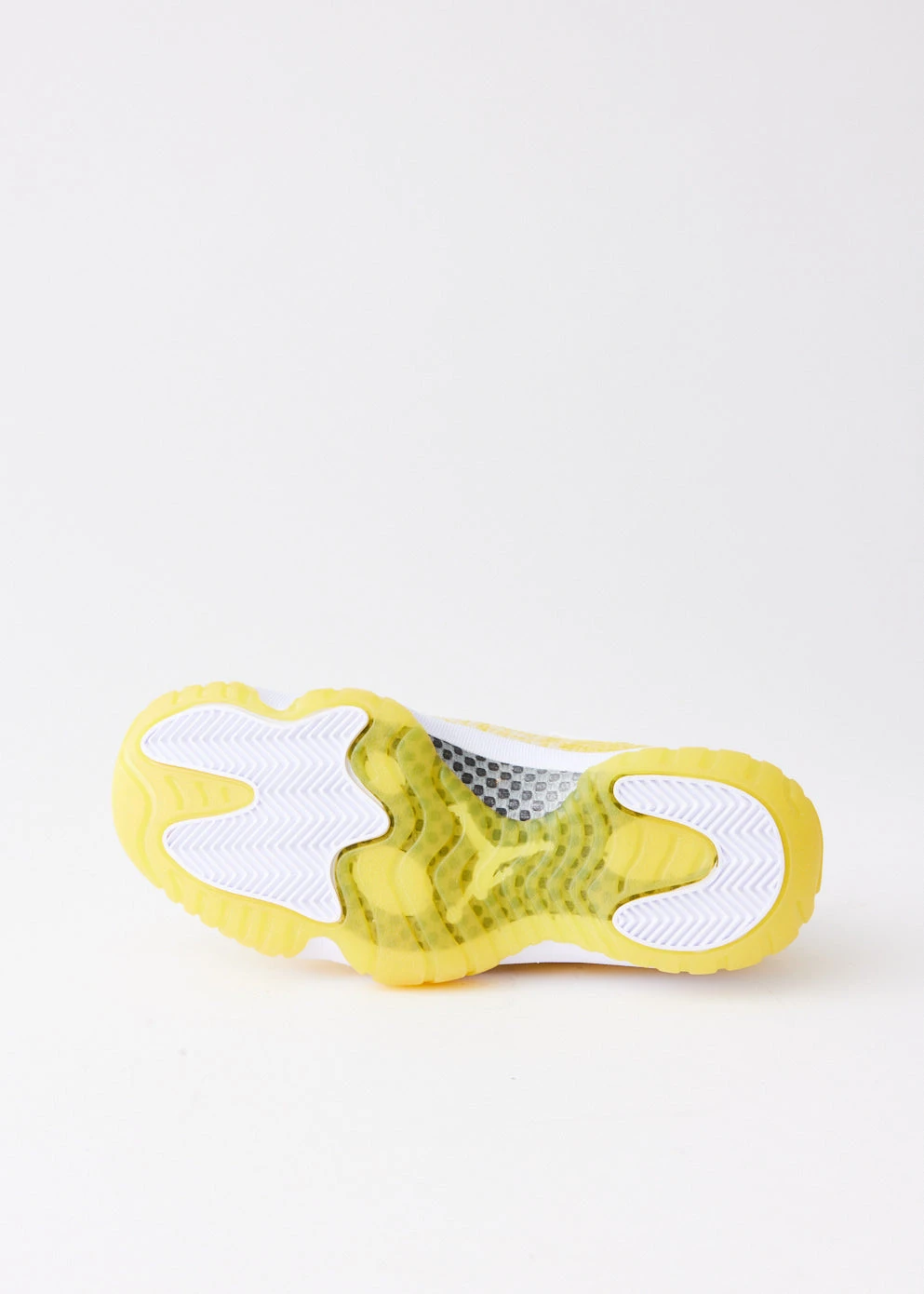Nike Women's Air Jordan 11 Retro 'Yellow Snakeskin' Sneakers 5 Nike Women's Air Jordan 11 Retro 'Yellow Snakeskin' Sneakers - Image 5