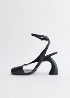 Dries Van Noten Asymmetric Virgo Leather Sandals -Style Haven Shop product incu 191 1056001a 286e 4b2f b547 c3fa551839fa