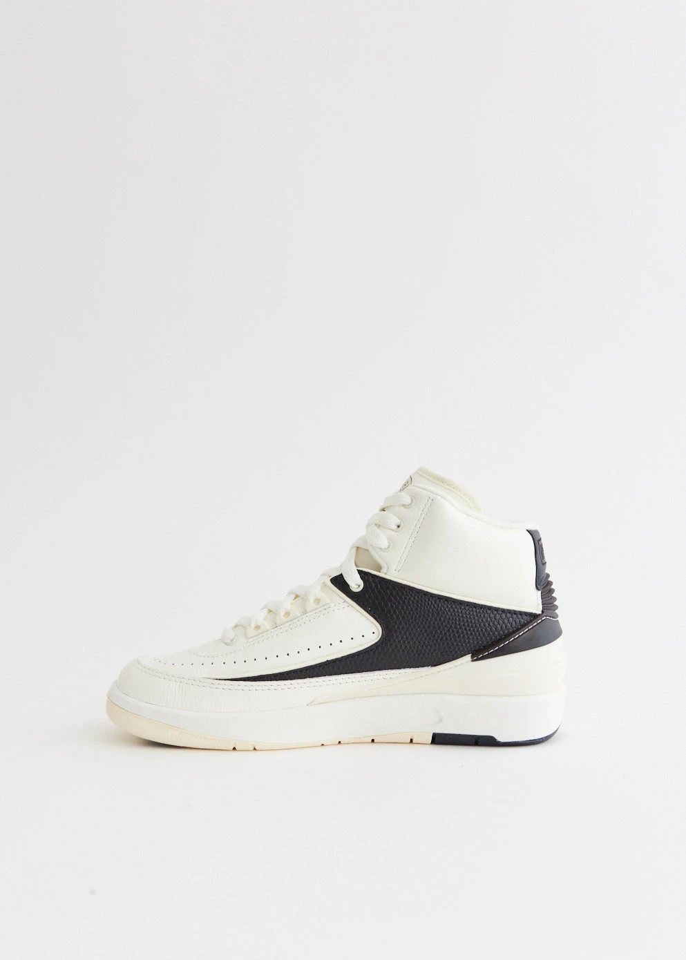 Nike Women's Air Jordan 2 Retro 'Sail Black' Sneakers 5 Nike Women's Air Jordan 2 Retro 'Sail Black' Sneakers - Image 5