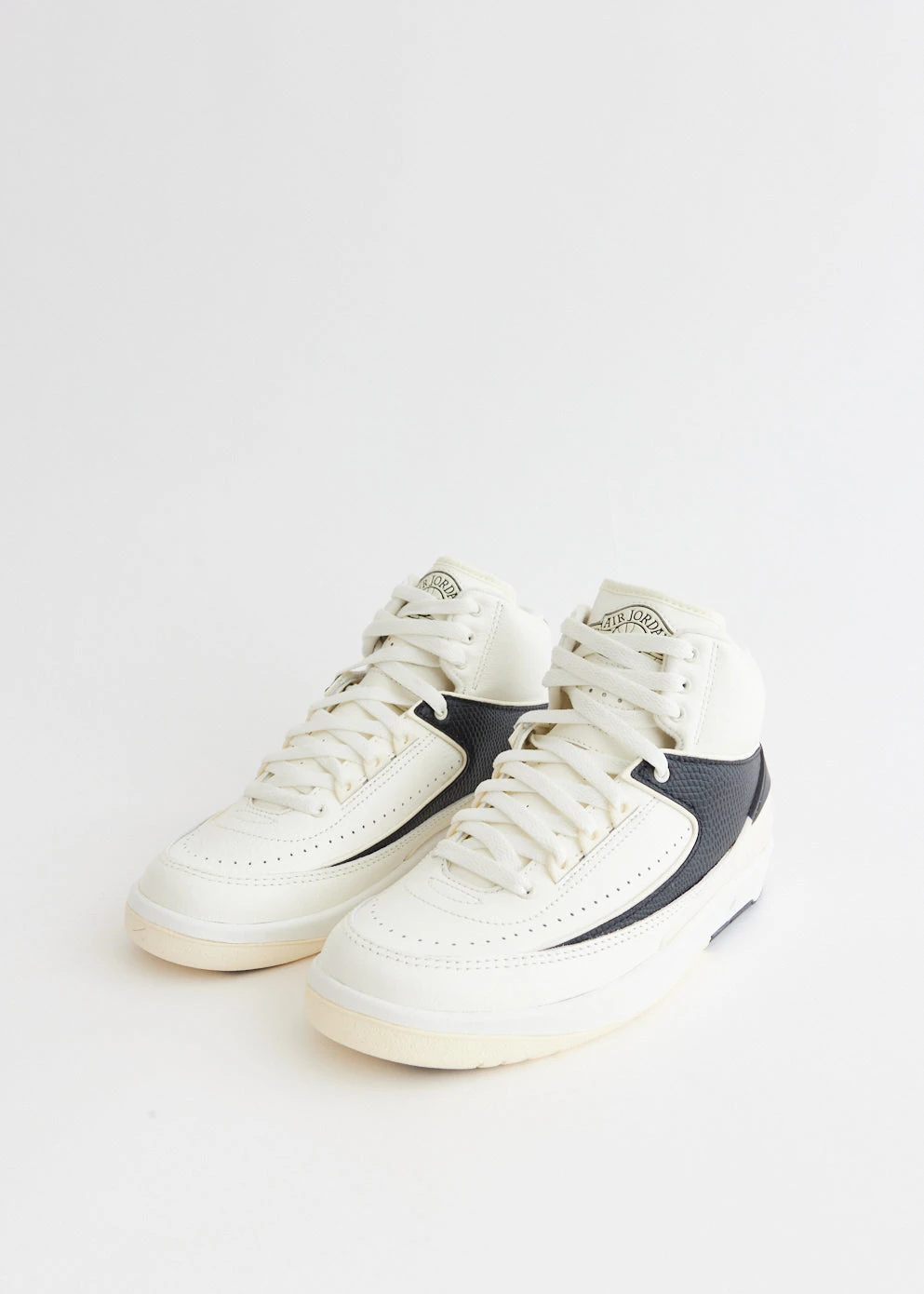 Nike Women's Air Jordan 2 Retro 'Sail Black' Sneakers 2 Nike Women's Air Jordan 2 Retro 'Sail Black' Sneakers - Image 2