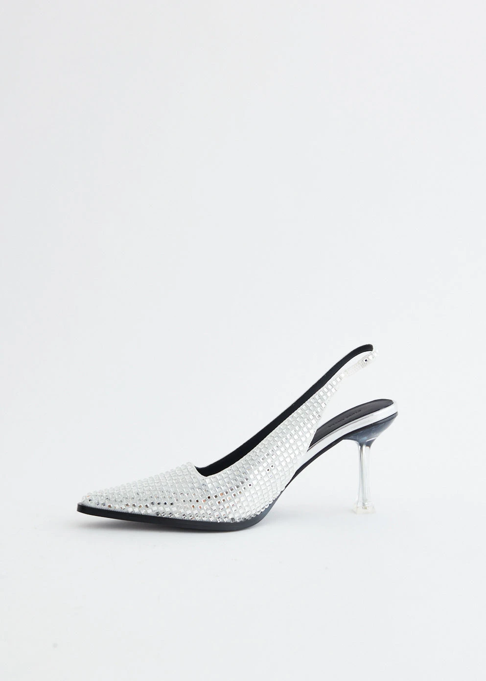 Stine Goya Eiffel 1964 Mirror Metal Cap Sling Back Heels 3 Stine Goya Eiffel 1964 Mirror Metal Cap Sling Back Heels - Image 3