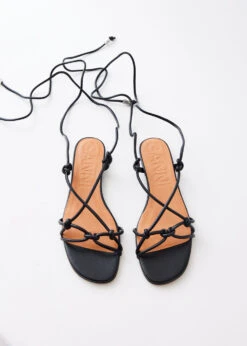 Ganni Knots Flat Sandals -Style Haven Shop product incu 205 9657627c 3a43 4ec3 90aa 0b5f7155184a