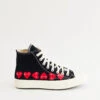 X Converse K127 Multi Heart High Top Sneakers