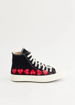 X Converse K127 Multi Heart High Top Sneakers