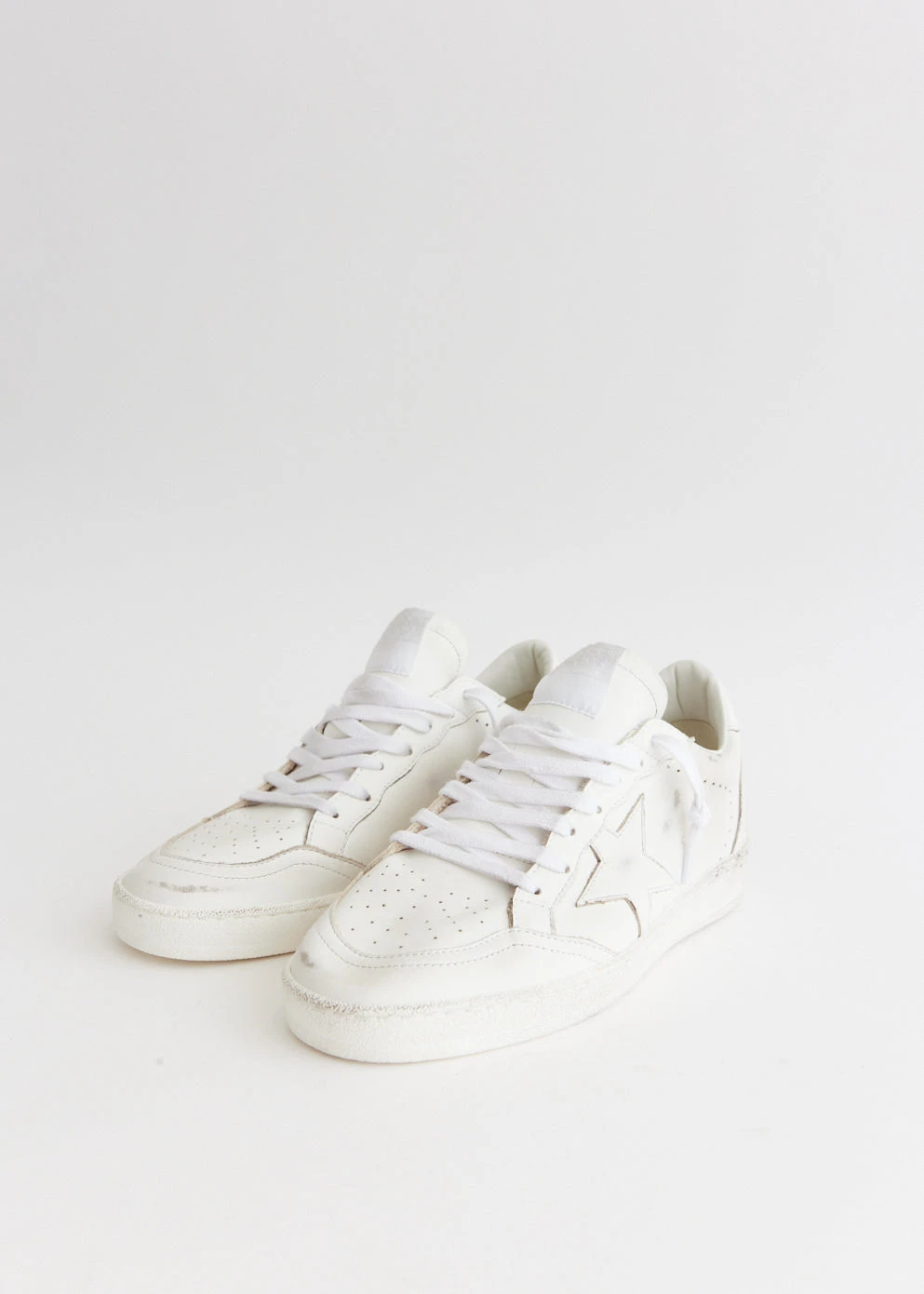 Golden Goose Ball Star Leather Sneakers 2 Golden Goose Ball Star Leather Sneakers - Image 2