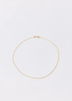 Alternating Mesh Short Necklace 40cm