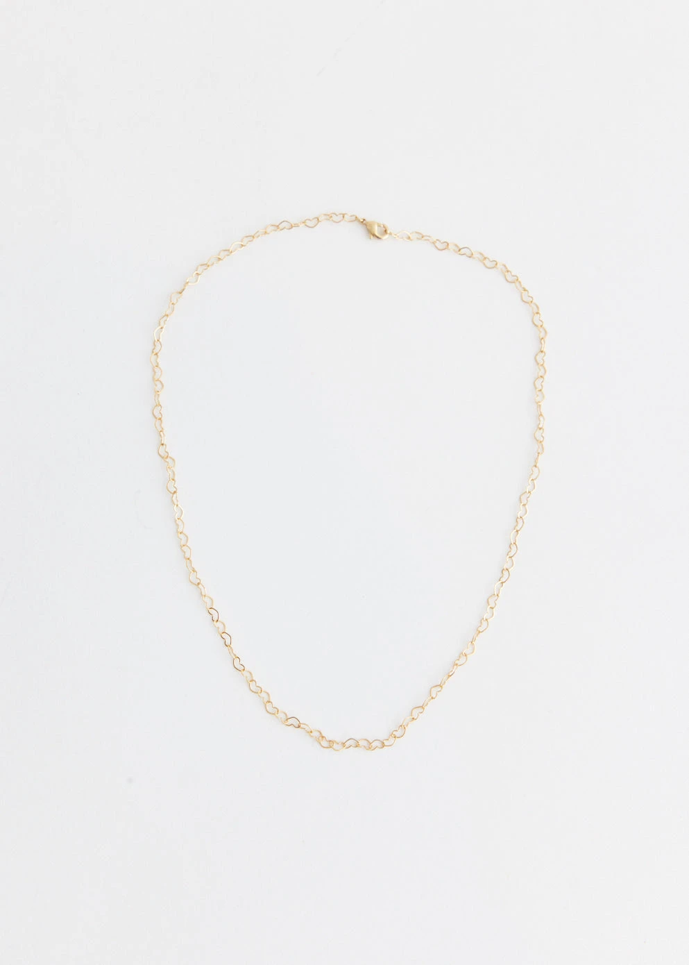 Heart Chain Necklace 1 Heart Chain Necklace