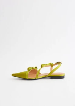 Ganni Multi Bow Mid Heel Sandal -Style Haven Shop product incu 377 712247ec 3148 48f8 81e9 b25859bbc06e