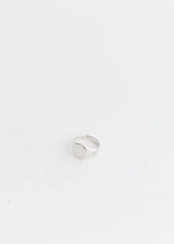 Tom Wood Mini Signet Oval Ring