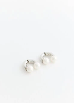 Ambush Pearl Barbell Earrings