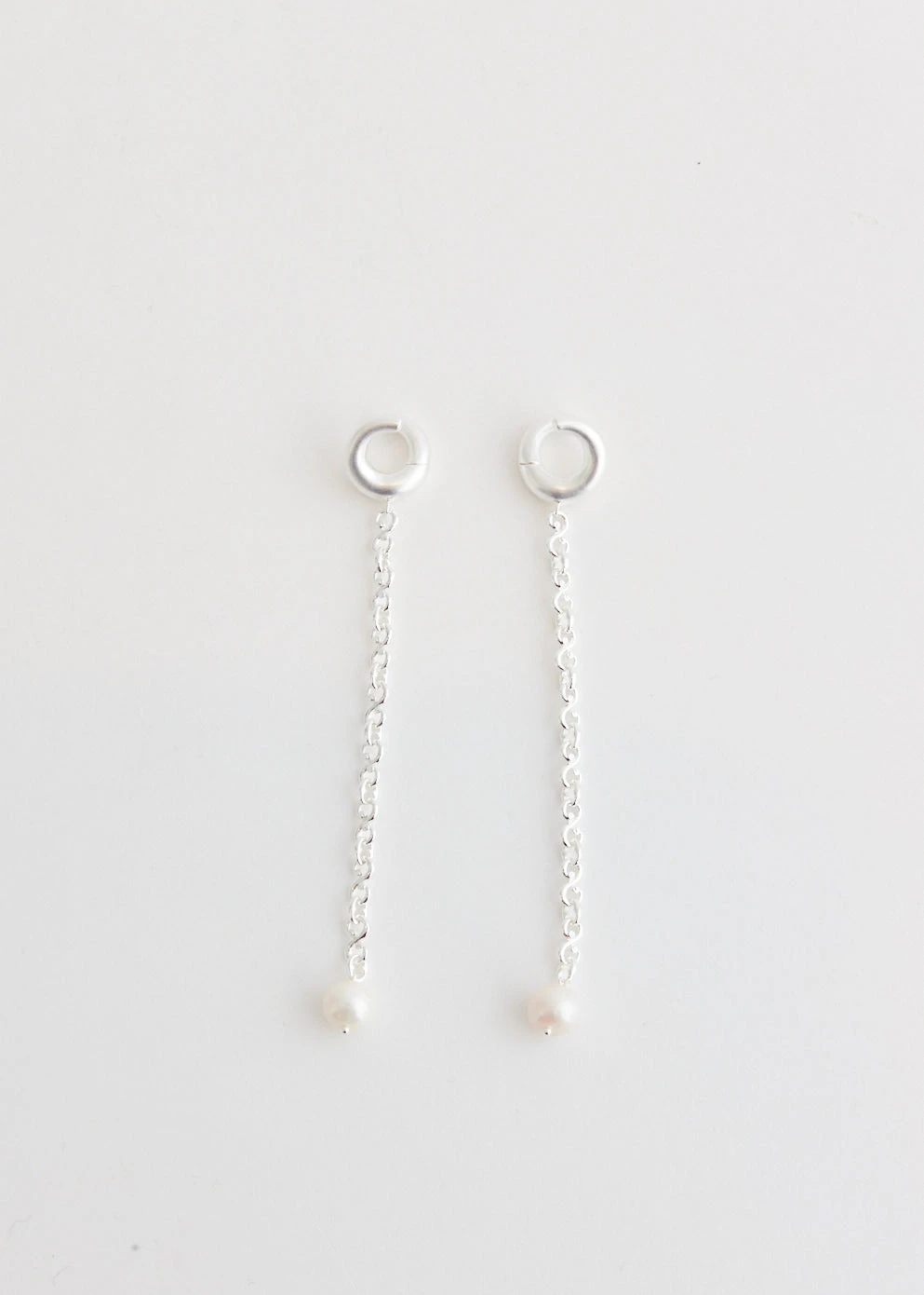 Miriam Long Pearl Shoulder Grazer Earrings 1 Miriam Long Pearl Shoulder Grazer Earrings
