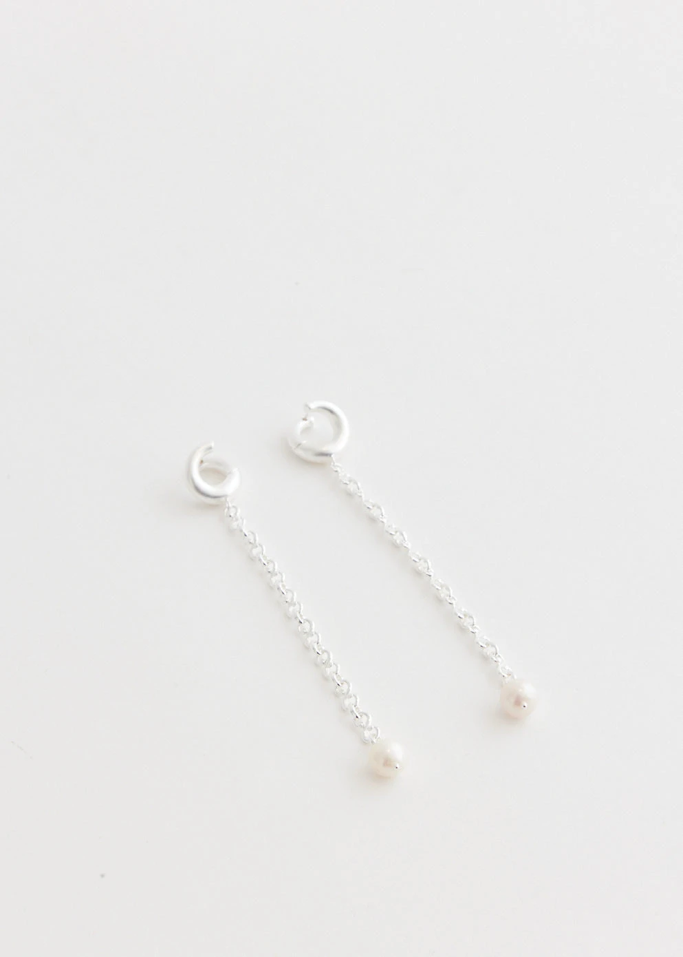 Miriam Long Pearl Shoulder Grazer Earrings 3 Miriam Long Pearl Shoulder Grazer Earrings - Image 3