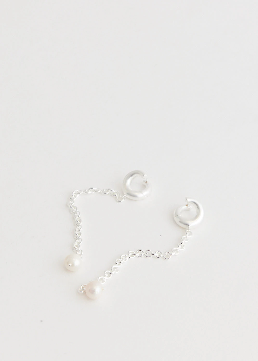 Miriam Long Pearl Shoulder Grazer Earrings 2 Miriam Long Pearl Shoulder Grazer Earrings - Image 2