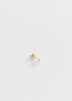 Trois Perle Earring