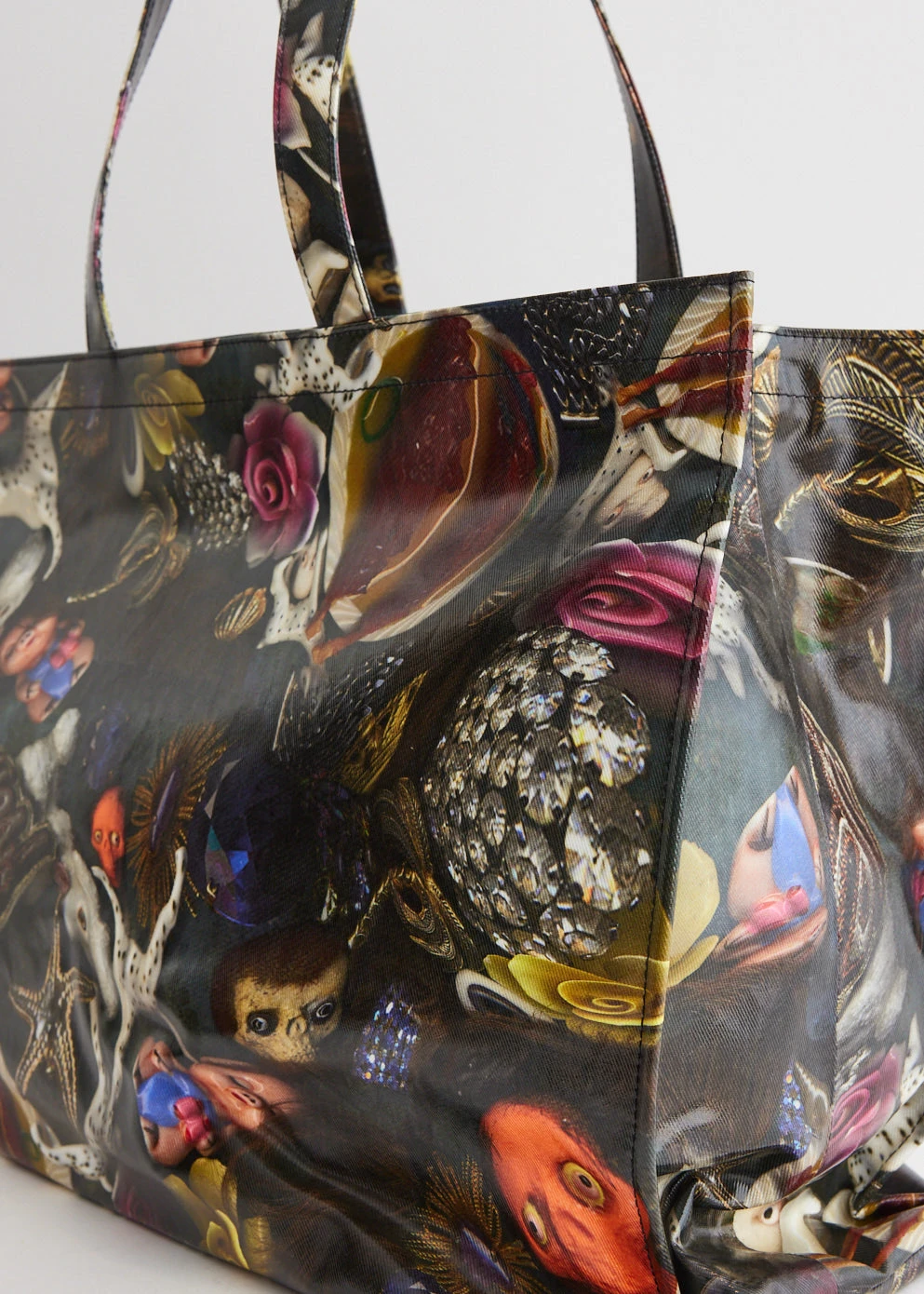 Acne Studios Logo Shopped East West Tote Bag 2 Acne Studios Logo Shopped East West Tote Bag - Image 2