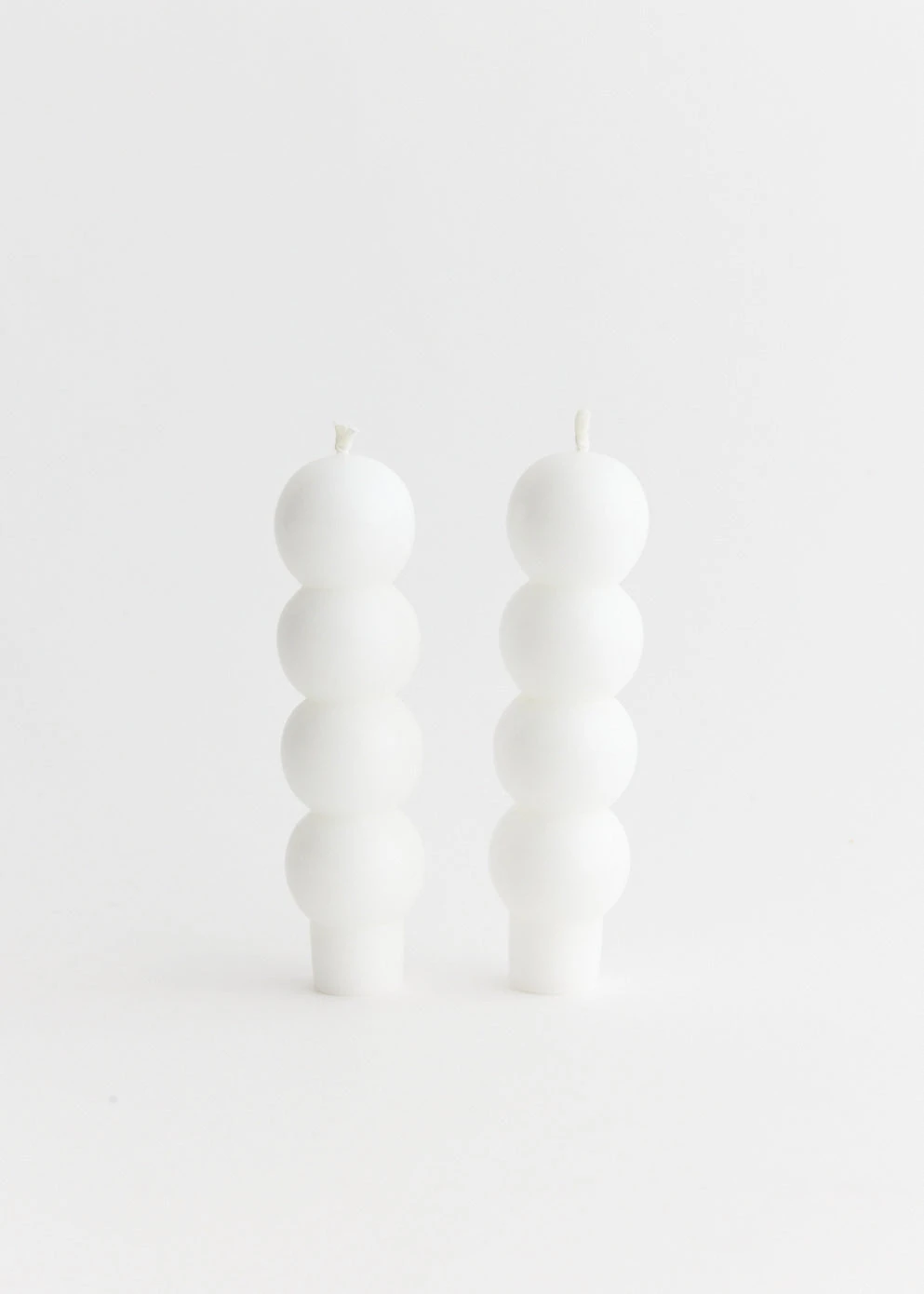 Baby Volute Candles (Set Of 2) 1 Baby Volute Candles (Set Of 2)