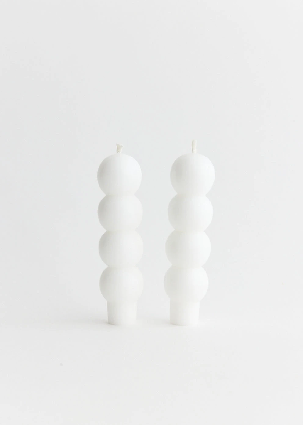 Baby Volute Candles (Set Of 2) 2 Baby Volute Candles (Set Of 2) - Image 2