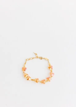 Anni Lu Crystal Butterfly Bracelet